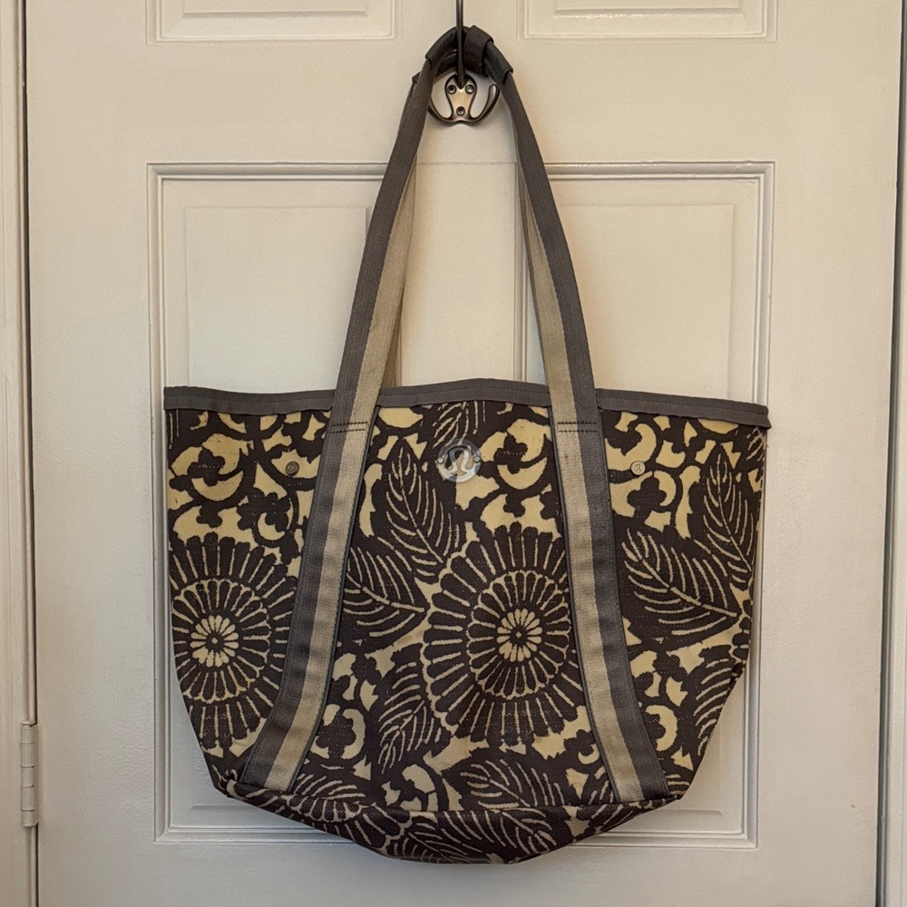 Lululemon Athletica Floral Tote
